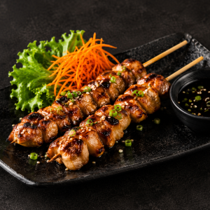 Hähnchen Grillspieß Yakitori  Snack(2 Stk.)