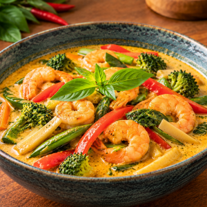 Garnele Thai-Curry
