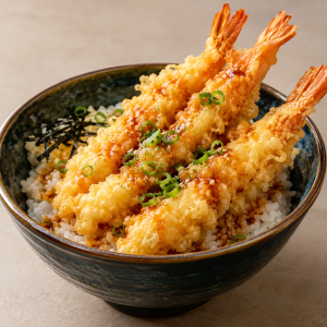 Tempura Garnele Donburi
