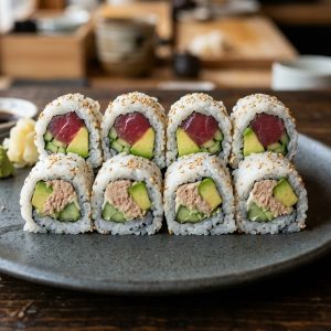 Tuna & Mango Roh (Raw)(8 Stk.)