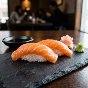 (2 Stk.) Lachs nigiri