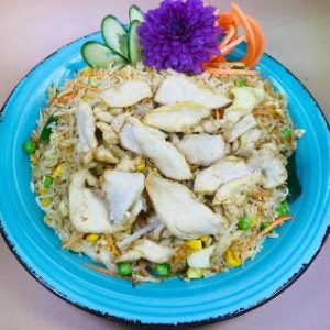 Huhn Biryani Reis