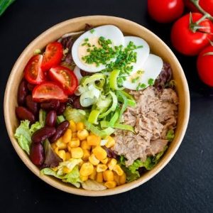 Gekochter Thunfisch