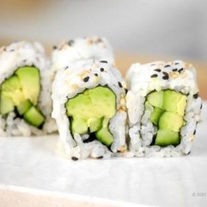 Gurke, Avocado, Paprika california-rolls(8 Stk.)