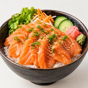 Lachs Donburi